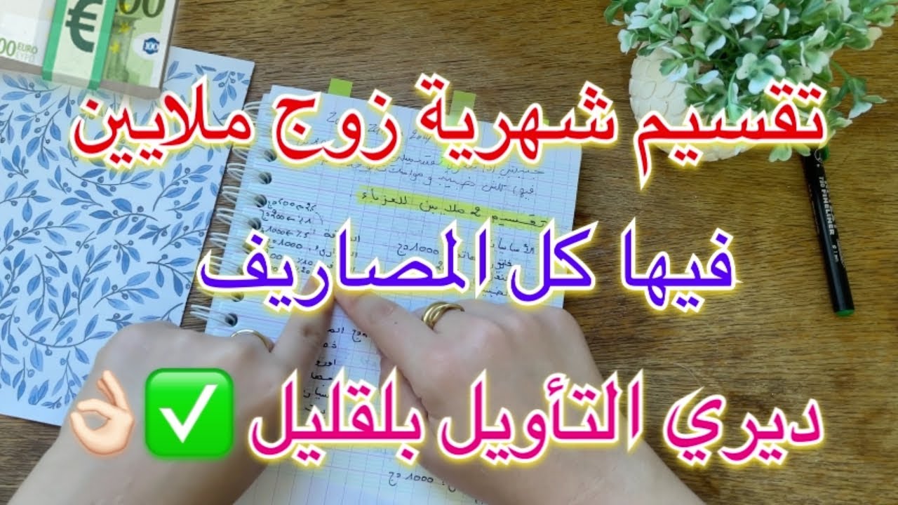 شوفي تقسيم شهرية زوج ملاين للمراة العاملة 👌✅ تقسيم مناسب للعزباء 🤩