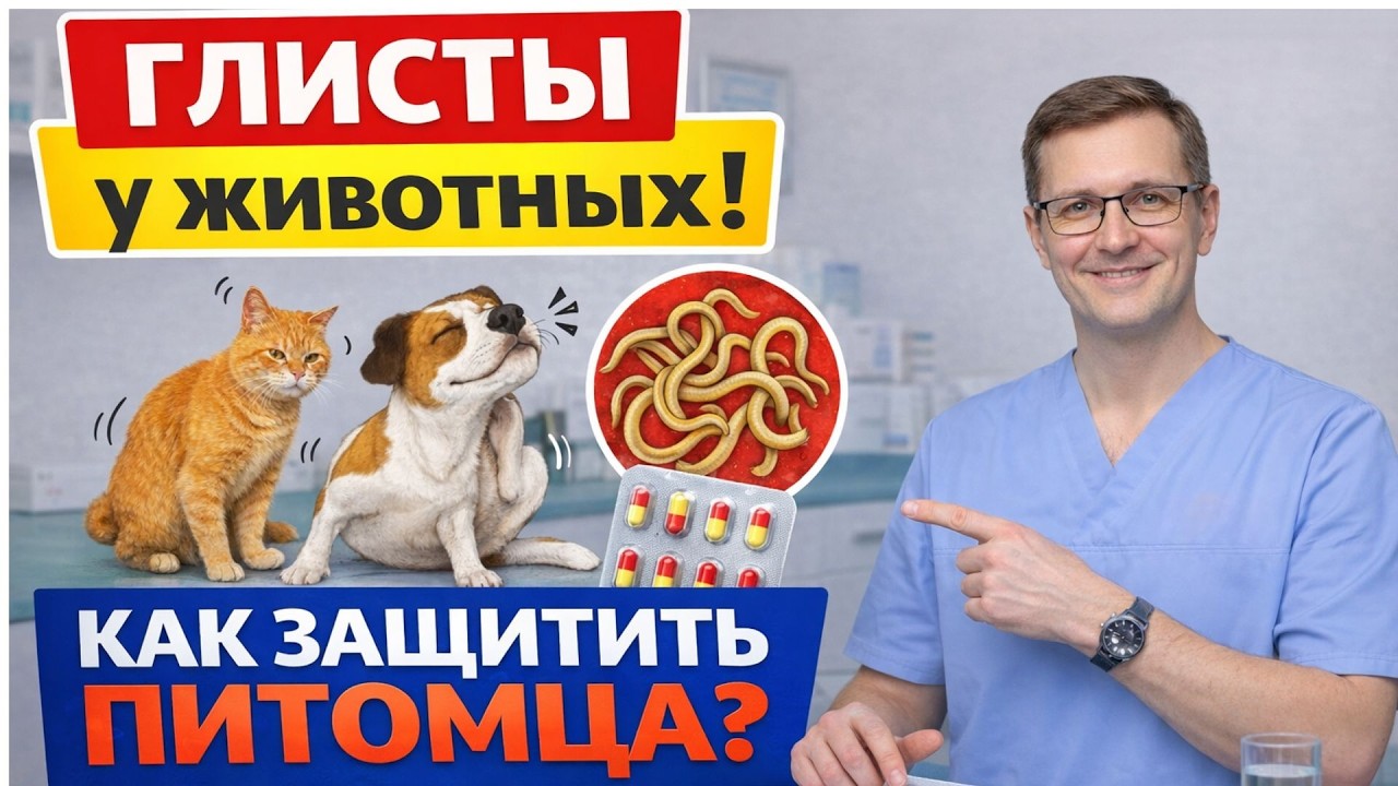 Как понять, что у питомца глисты? Скрытые признаки и главные ошибки владельцев