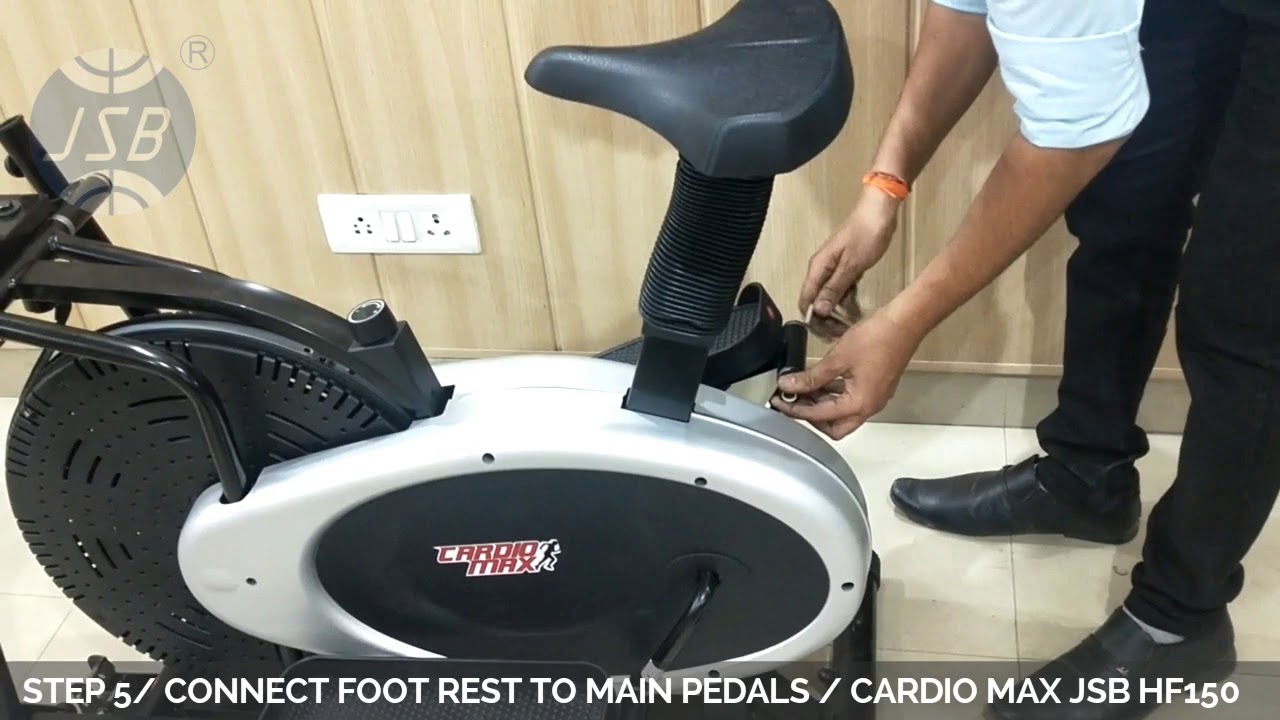 How to Install Cardio Max JSB HF150 Elliptical Cross Trainer