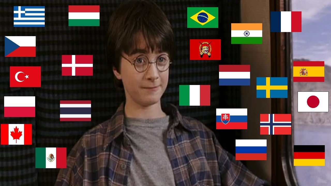 I'M HARRY, HARRY POTTER IN 23 DIFFERENT LANGUAGES - Harry Potter Multilanguage