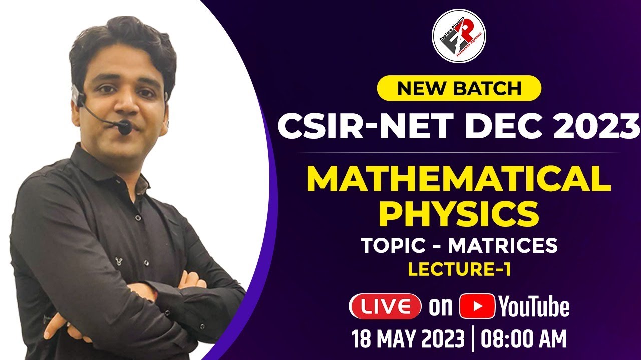 Crack CSIR NET with this Math Physics Matrix Trick! | Matrix Series -1