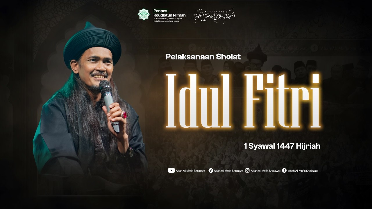 🔴 [ LIVE ] PELAKSANAAN SHOLAT IDUL FITRI 1 SYAWAL 1447 HIJRIAH | PONPES ROUDLOTUN NI'MAH