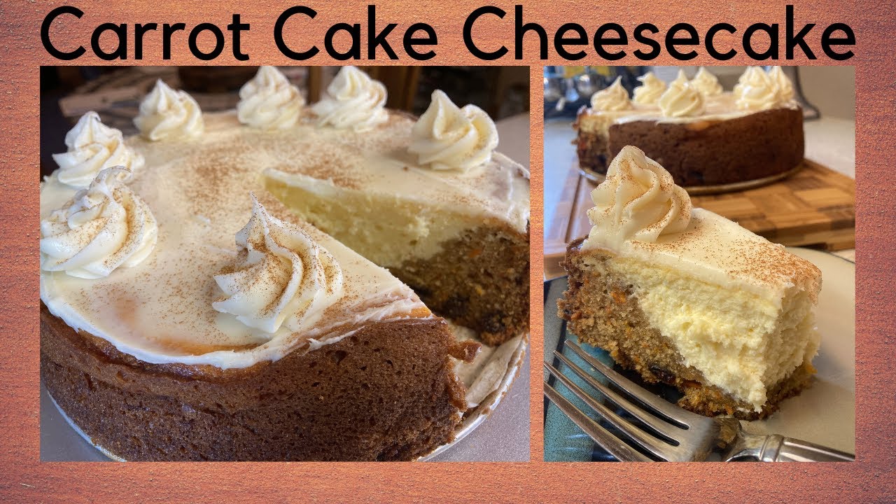 Homemade Carrot Cake Cheesecake
