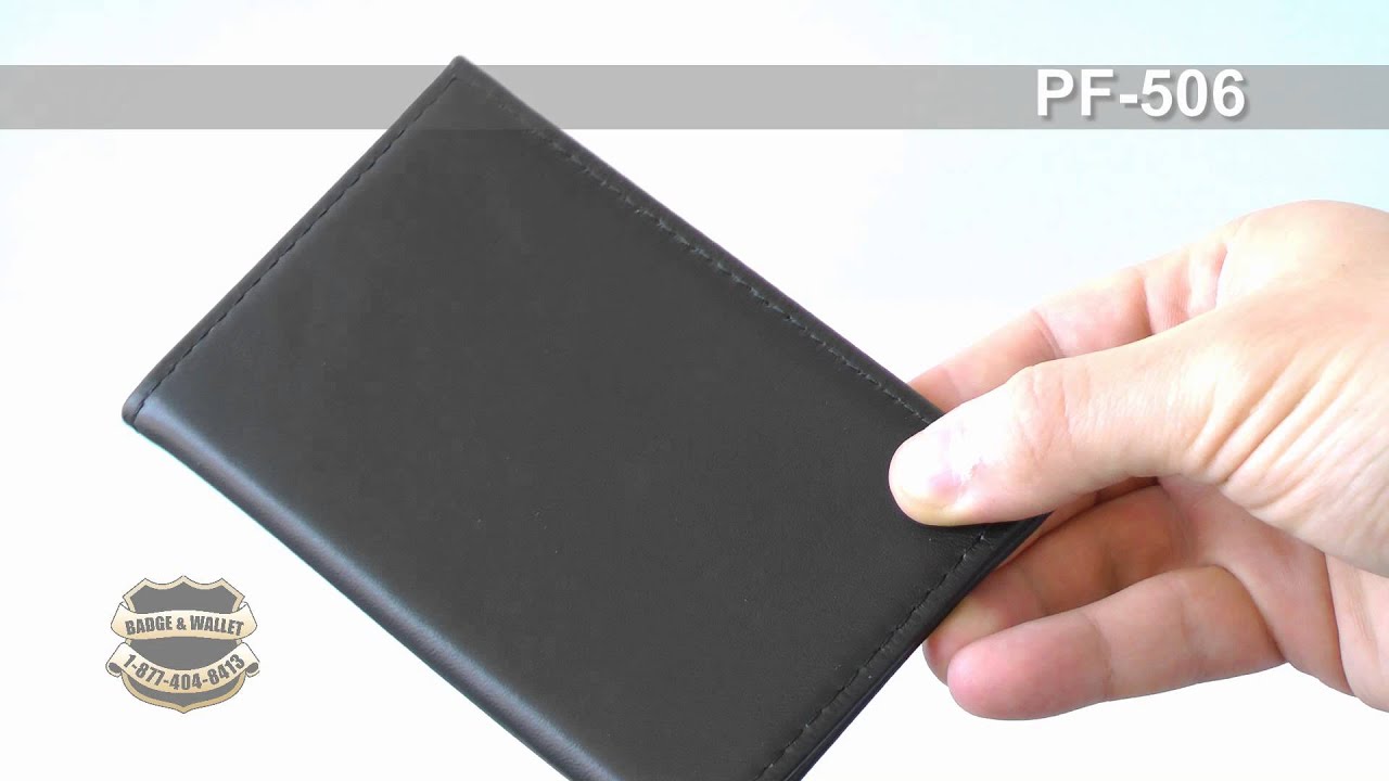 Perfect Fit USA Thin Line Book Style Double ID Case (506)
