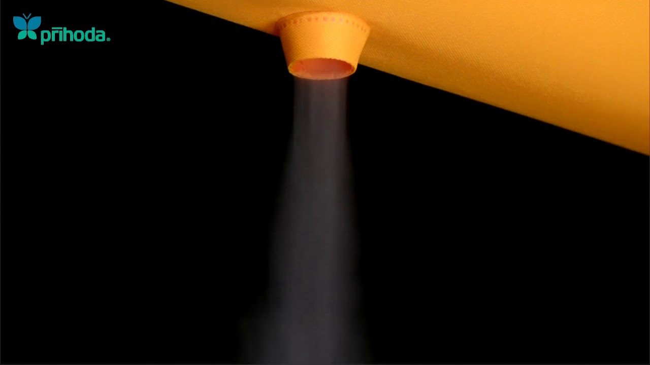Small Textile Nozzle Smoke Test