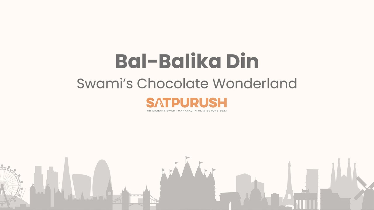 Bal-Balika Din | Swami’s Chocolate Wonderland