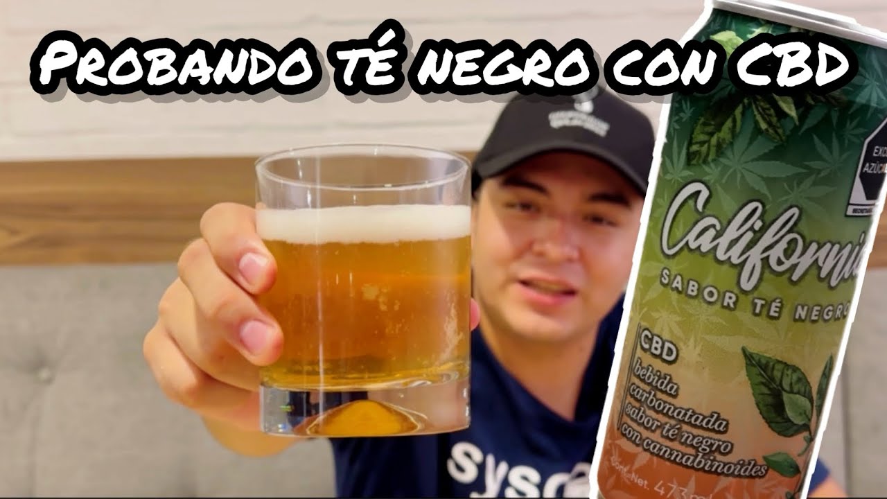 Probando t&eacute; negro con CBD