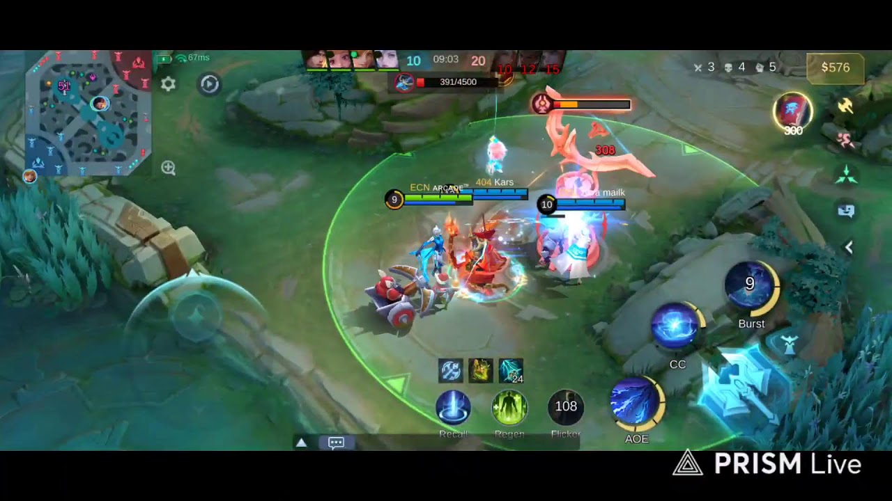 Live streaming of ARCADE