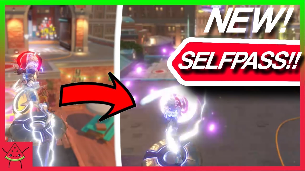 How to SELFPASS on a UFO in Knockout City - Tips And Tricks