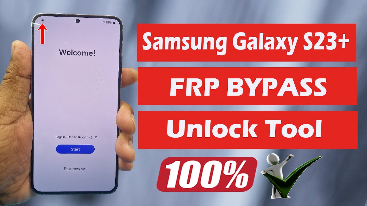 Samsung Galaxy S23 Plus S916B S916U FRP Bypass Unlock Tool
