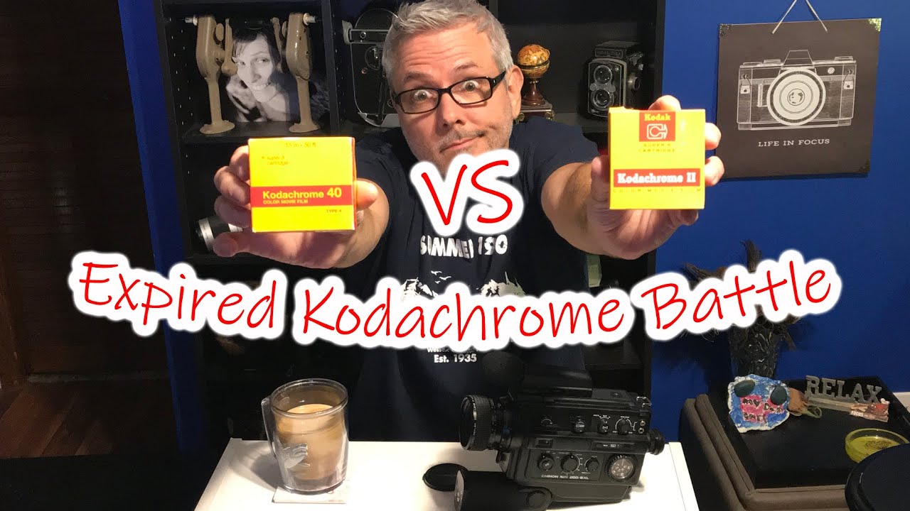 Kodachrome Super 8 Battle / K40 (2004) VS KA-II (1972) / With Results!