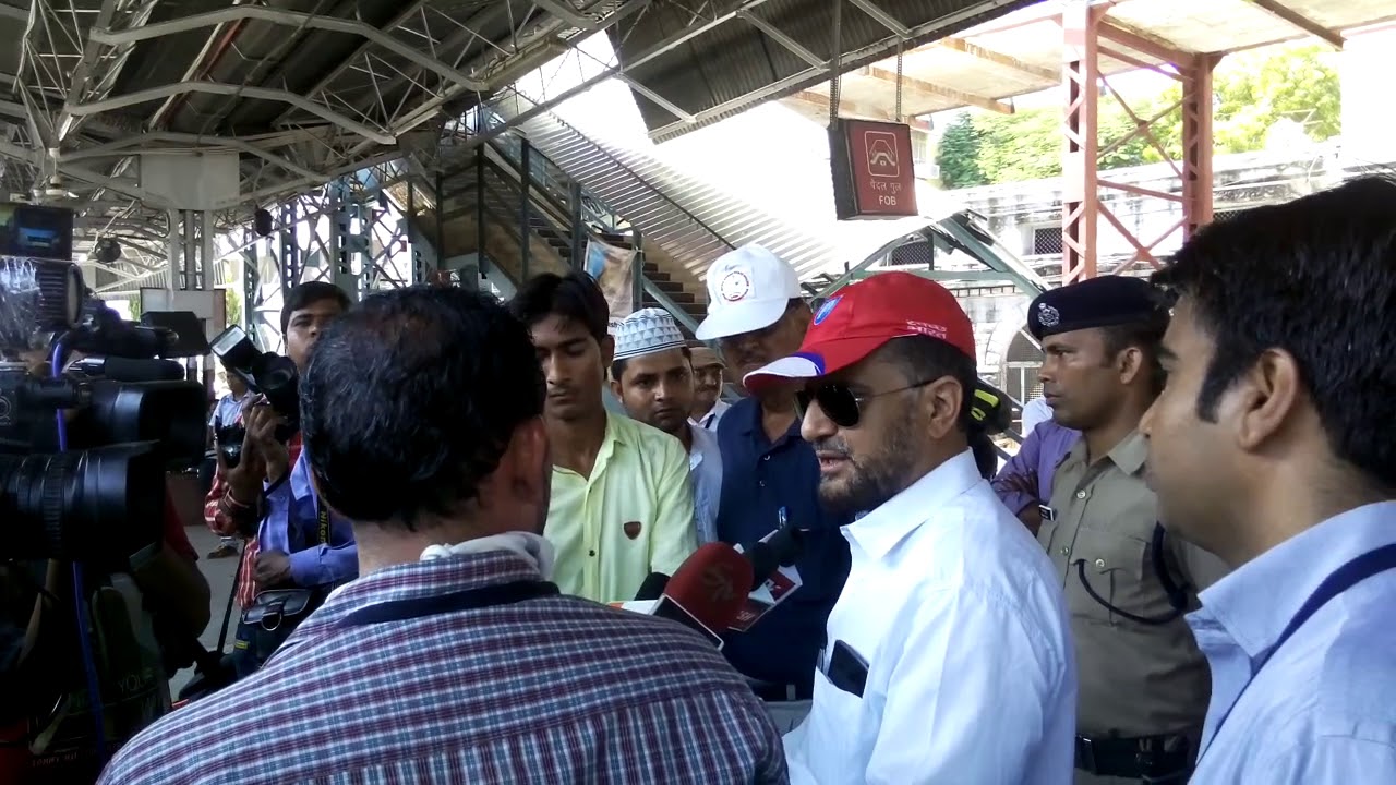 Inspection of Ajmer Station