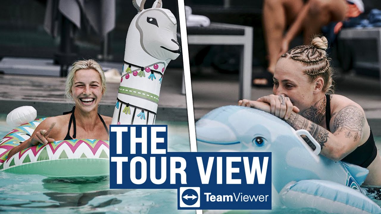 Recovery Day With Inflatables! 🦈 || The Tour View