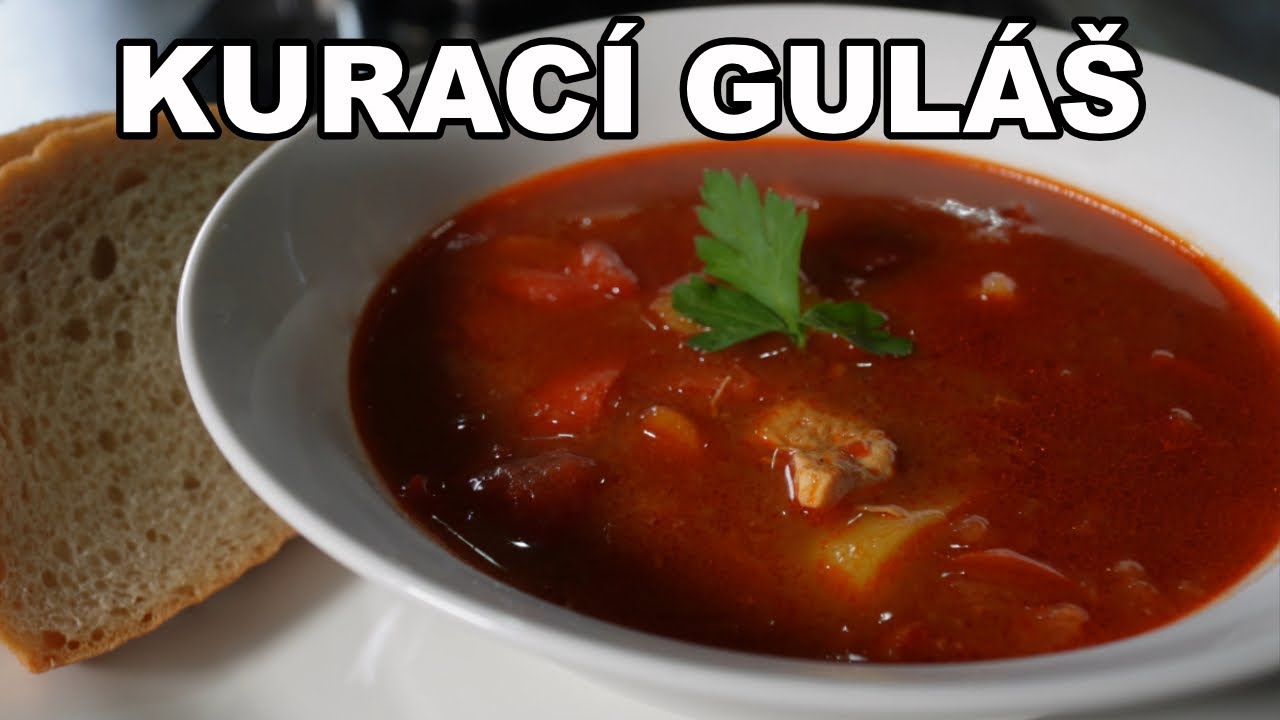 Ako pripraviť KURACÍ GULÁŠ 🥘 | RECEPT by LJUK 👨‍🍳