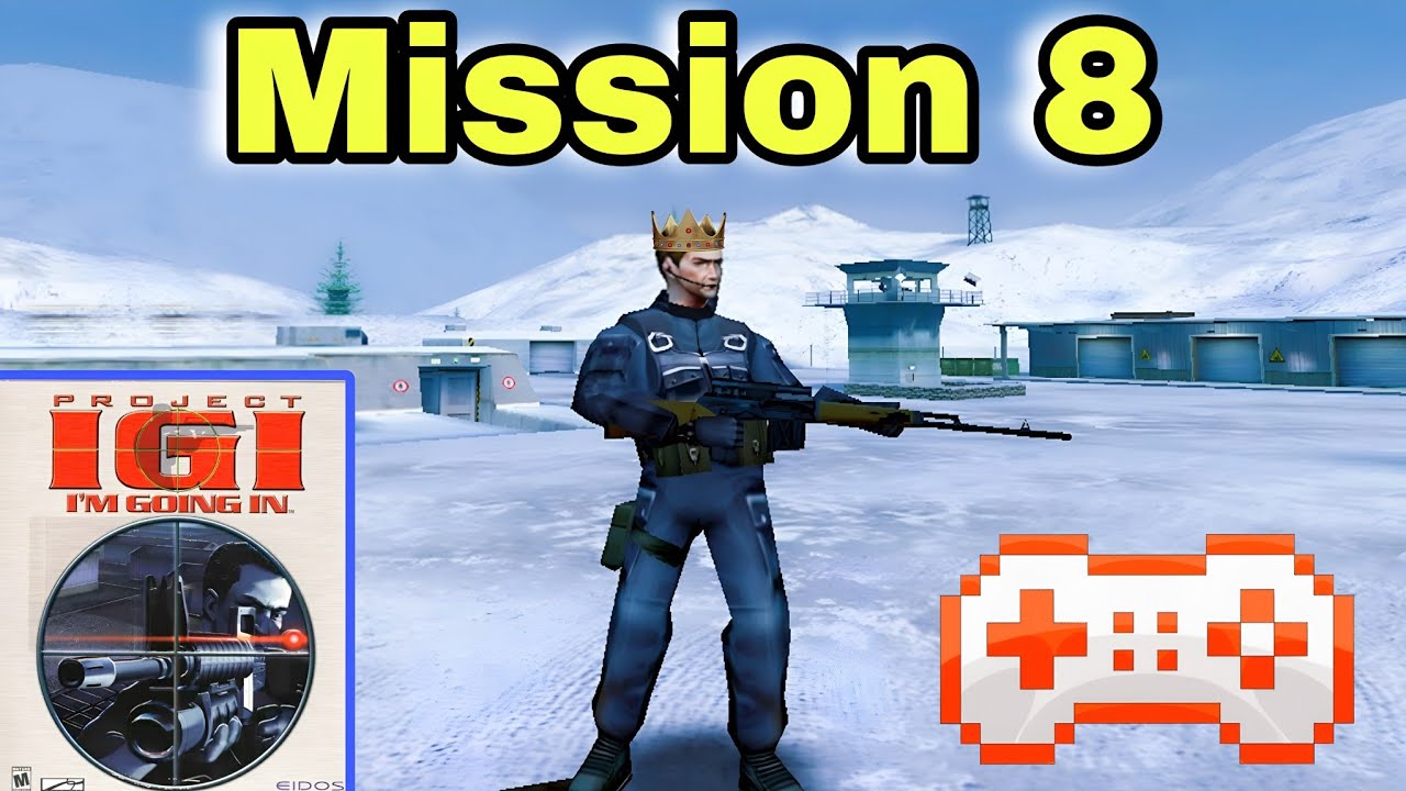 Project IGI 1 Mission 8 Re-Supply Full Walkthrough | I'm Going In Gameplay | Hard Mode Guide