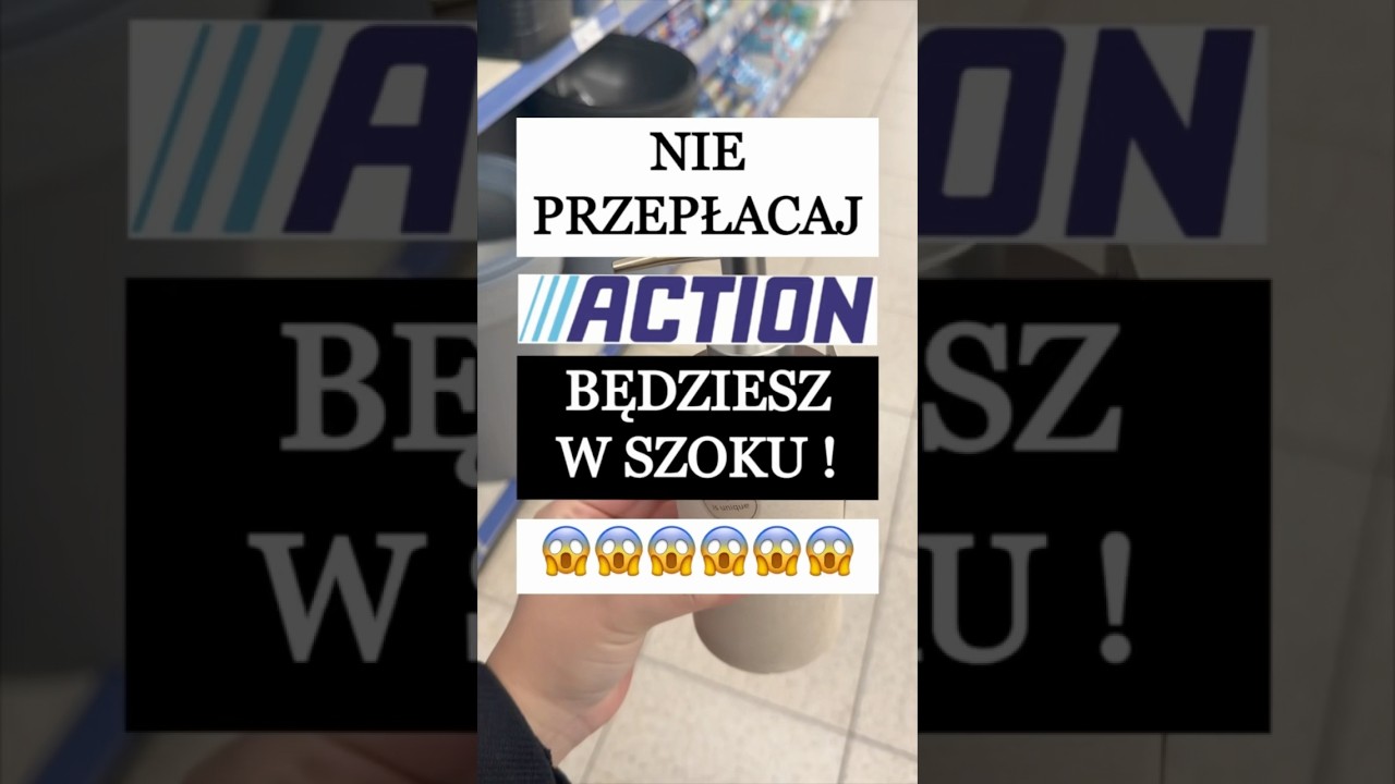 JESTEM W SZOKU😱😱 #action #actionpolska #przeglądp&oacute;łek #zakupy #nowość #tanio #promocje