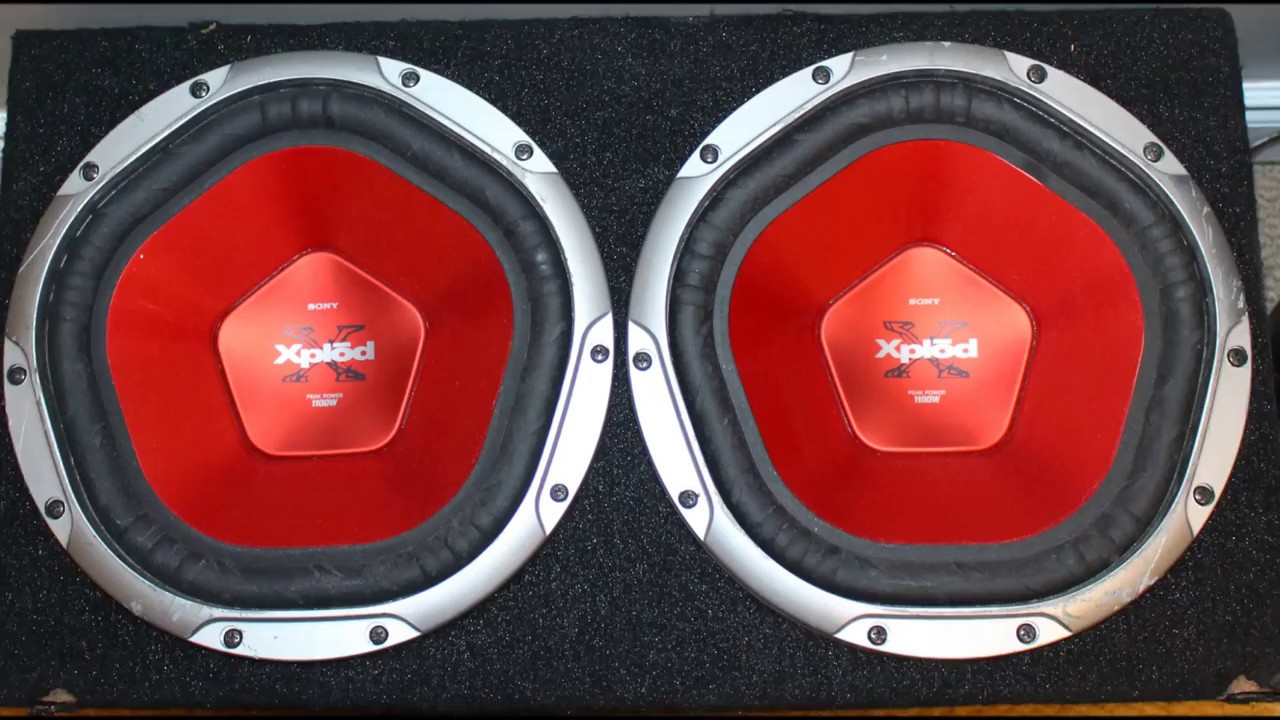Sony Xplod 10 Inch x2 | BASS I LOVE YOU