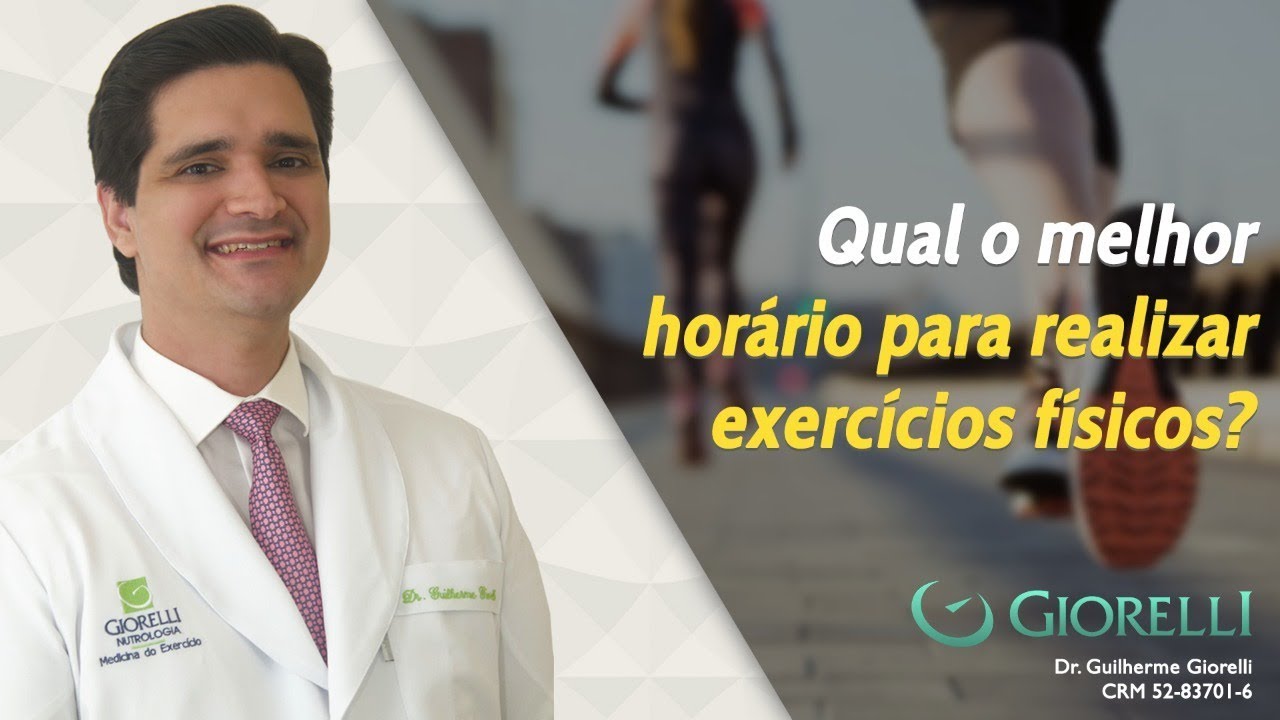 Qual o melhor horário para realizar exercícios físicos?