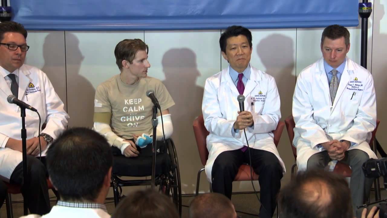 Soldier Receives Double Arm Transplant