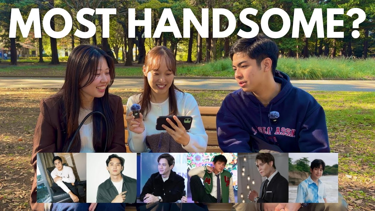 Who do Japanese Girls Think is the most handsome Filipino actor?