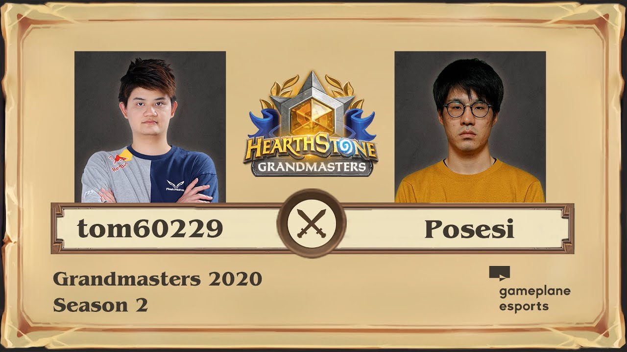 [RU] tom60229 vs posesi | 2020 Hearthstone Grandmasters Season 2 (10 октября 2020)