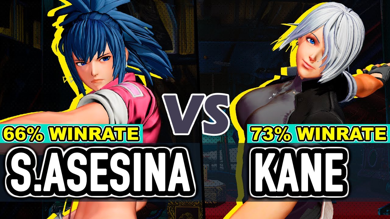 KOF XV ▰ Shermie Asesina (Leona/Athena/Shermie) vs Kane (Ángel/Iori/Kukri)