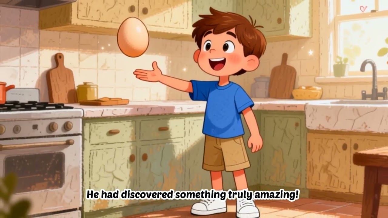 Max and the floating egg?