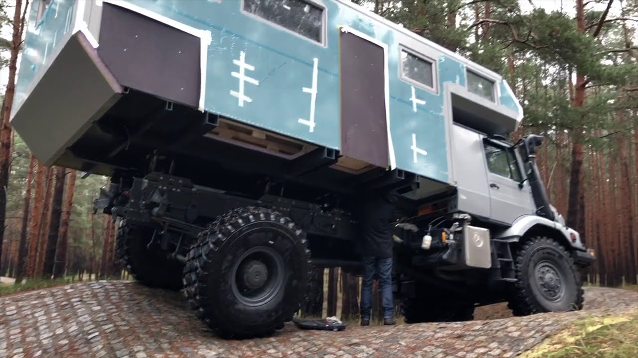 Mercedes Zetros Exmo | Verwindungstest in Horstwalde | Grand Tour - PROJEKT Z Pistenbullw