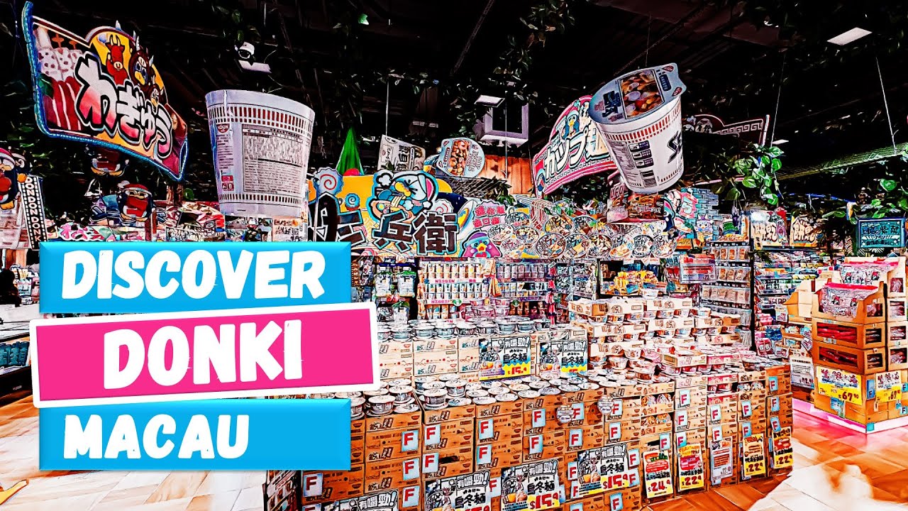 🇲🇴 Откройте для себя НОВЫЙ магазин Don Don Donki в Макао [Видео 4k]