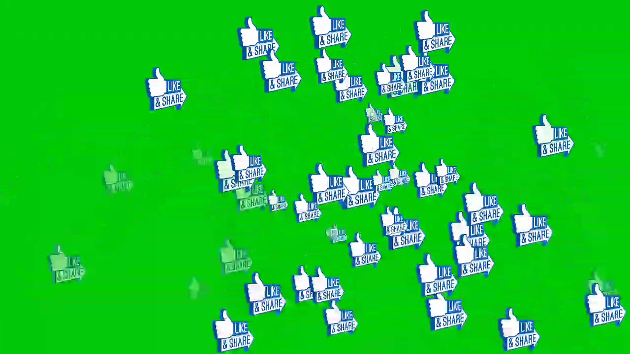 Link & Share Green Screen No Copyright Fountain Efect