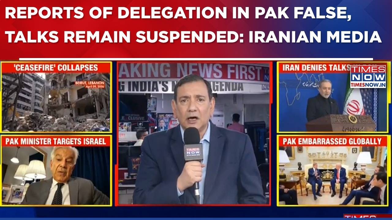 'No Iran-US Negotiations On, Reports Of Delegation In Pakistan False': Iranian Media | Breaking News