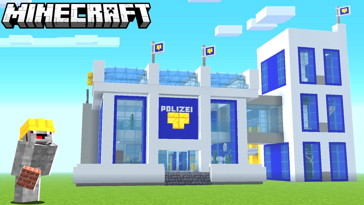 Ich ERÖFFNE eine POLIZEI STATION in Minecraft RP!
