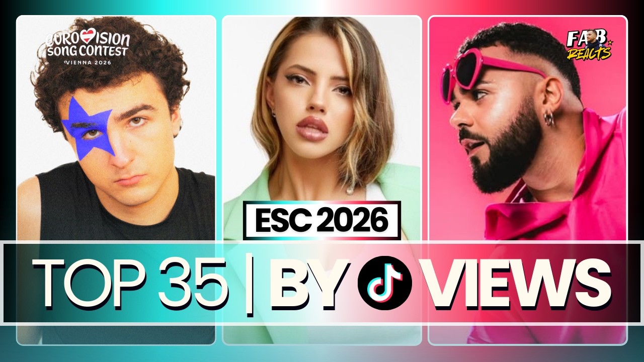 TOP 35 | Most Watched Songs by TikTok Views (17.03.2026) | ESC 2026 🎶😍 #esc2026