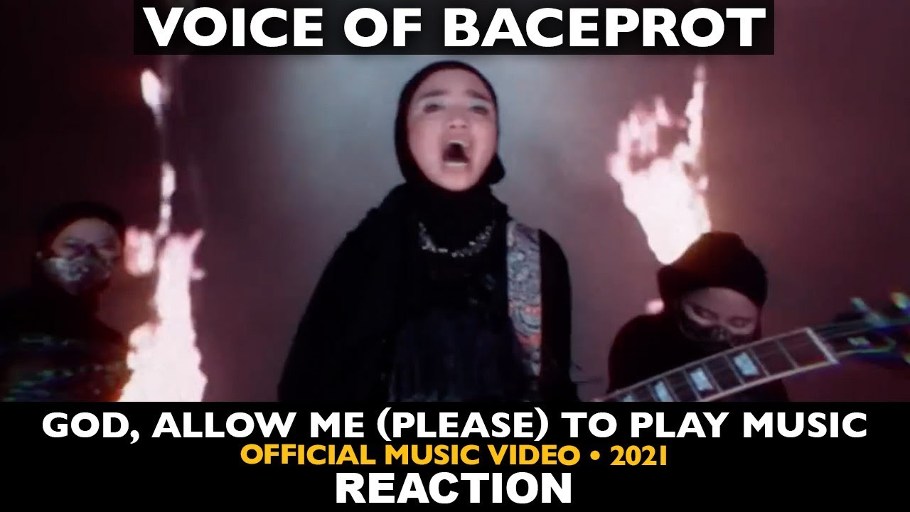 Musicians REACT to Voice of Baceprot: God, Allow Me (Please) To Play Music (Official Video 2021)