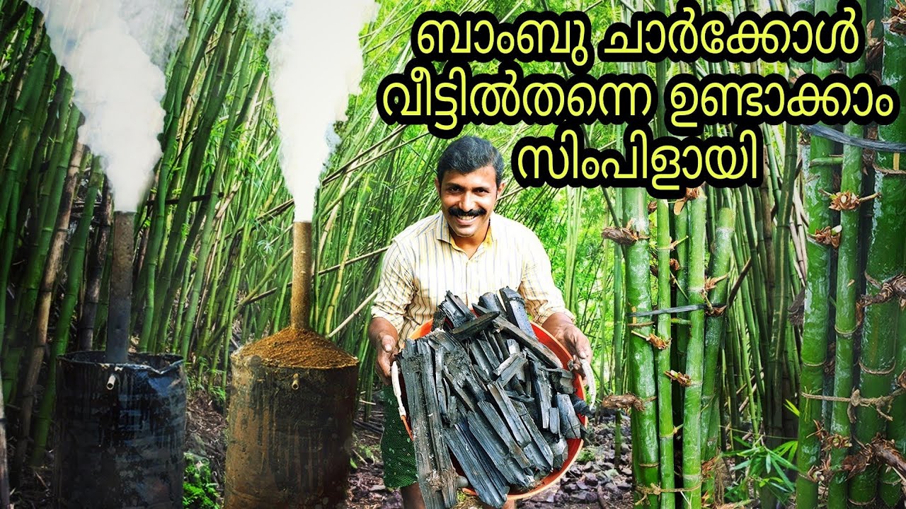 Bamboo Charcoal making at home | How to make Bamboo Charcoal at home