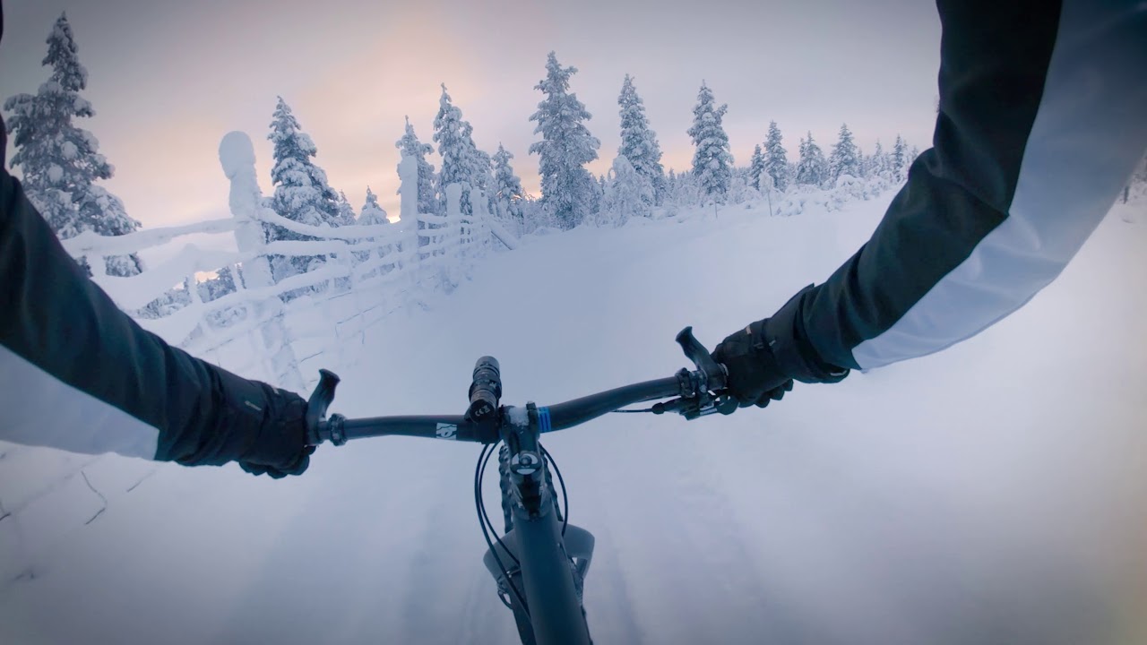 Fatbiking in Saariselkä / Kiilopää winter trails