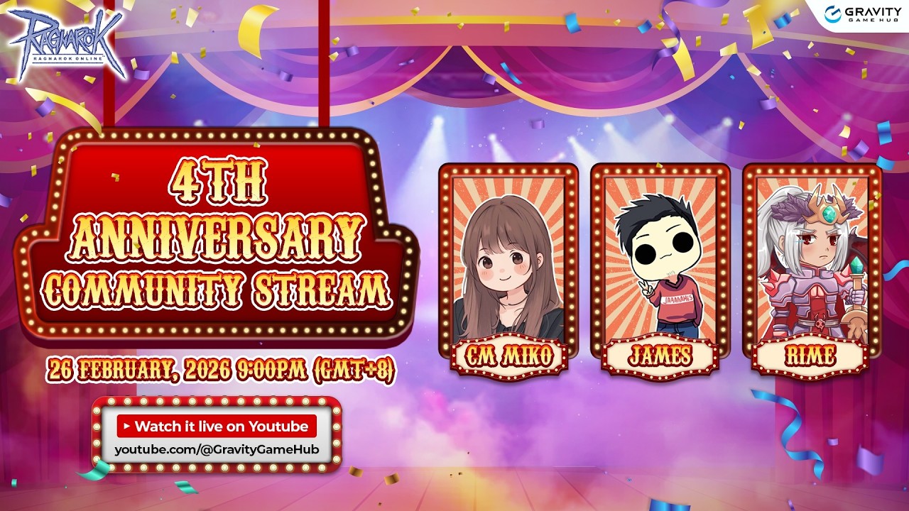 📺 𝐑𝐎𝐆𝐆𝐇 𝟒𝐭𝐡 𝐀𝐧𝐧𝐢𝐯𝐞𝐫𝐬𝐚𝐫𝐲 𝐂𝐨𝐦𝐦𝐮𝐧𝐢𝐭𝐲 𝐋𝐢𝐯𝐞𝐬𝐭𝐫𝐞𝐚𝐦 🎉✨