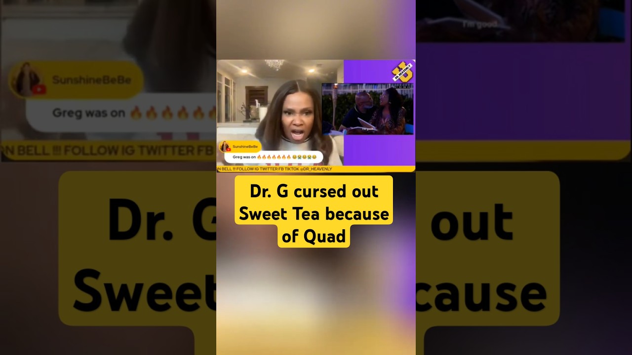 Dr Gregory cursed out Sweet Tea for  arguing with Quad #married2med #shorts #fyp #marriedtomedicine