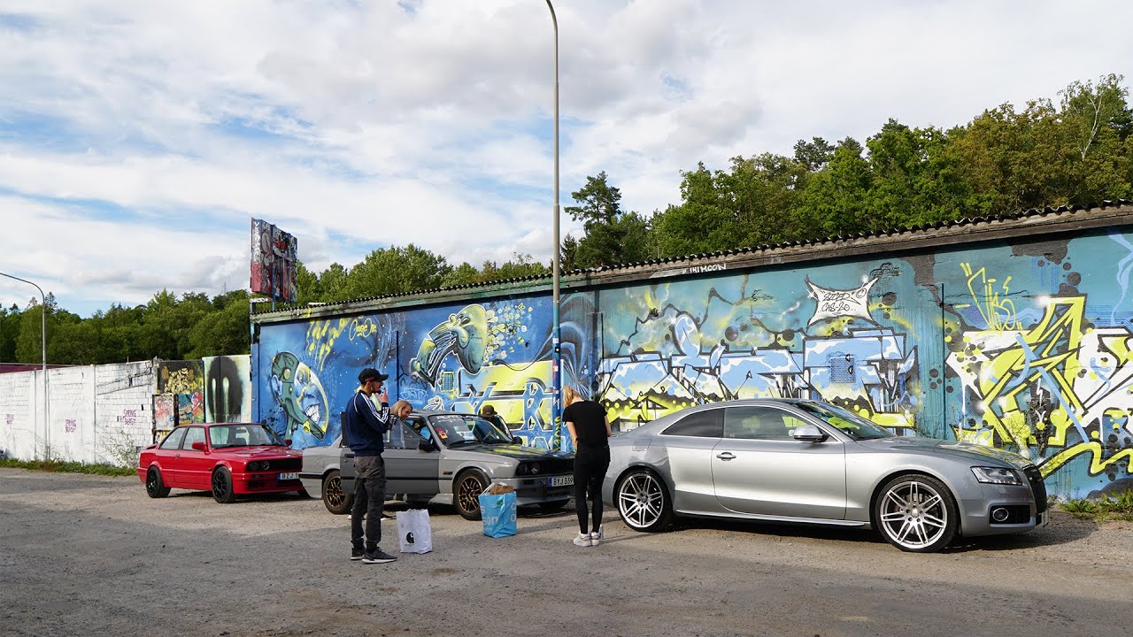 Ett helt område med graffiti! 😱
