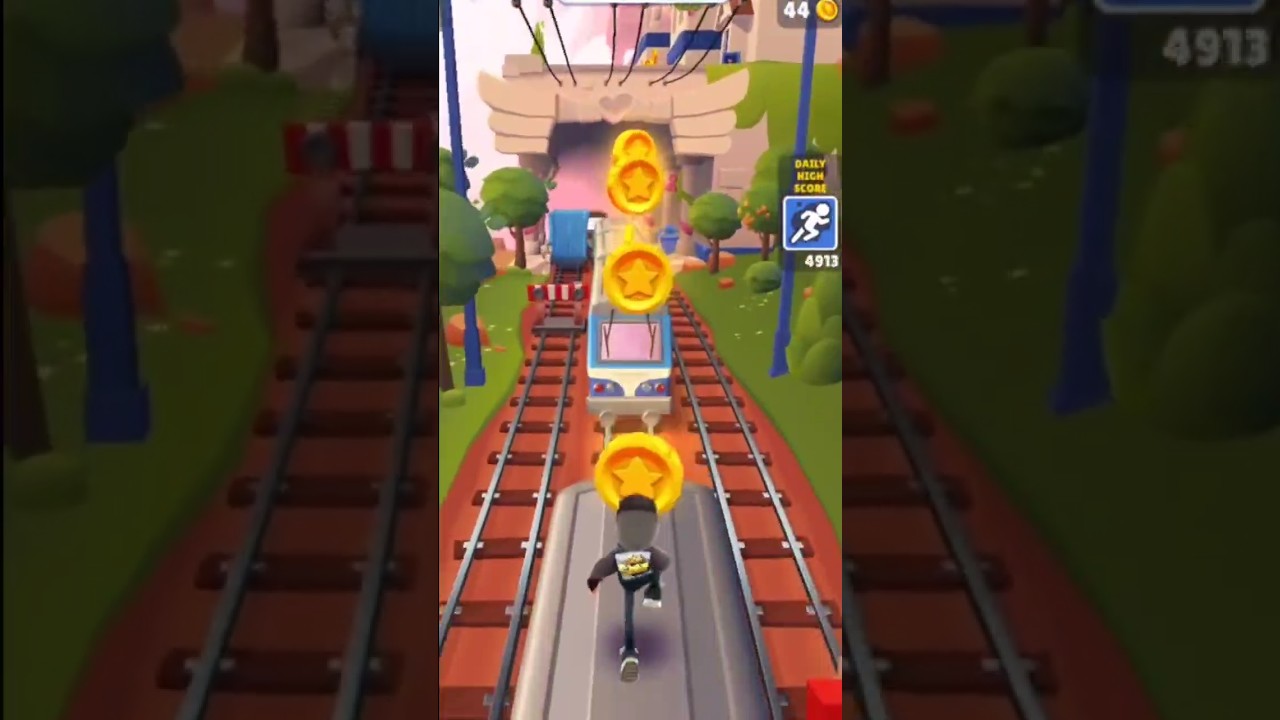 Subway surf game in Android mobile 📲📱