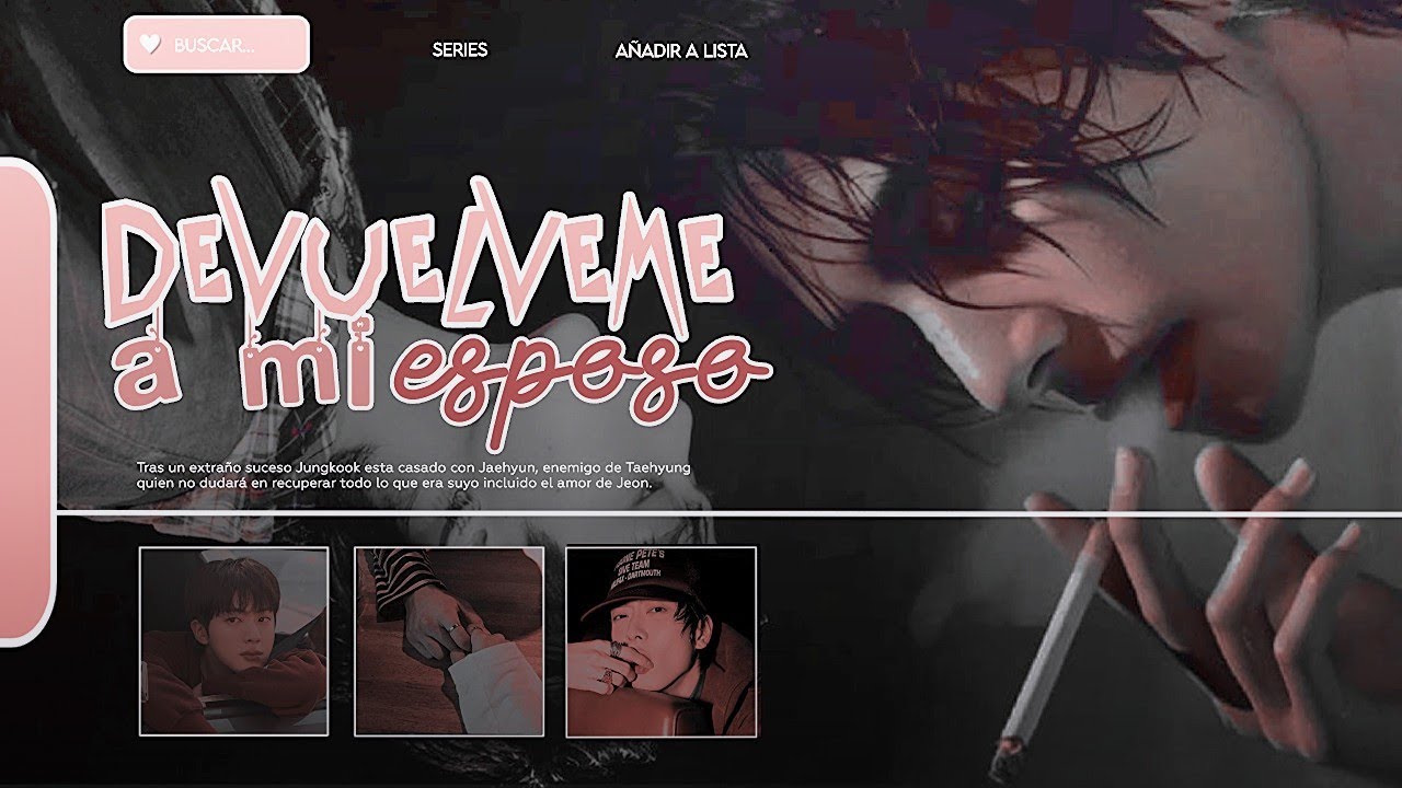 ੈ ೀ🐰🌷 『 Devuélveme a mi esposo 』 ꒰Imagina Vkook-Taekook꒱ Capitulo Único﹆•:◦🐰🌷