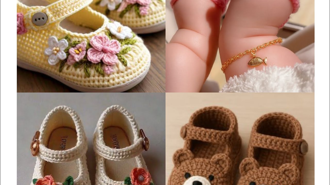 Handmade Crochet Baby Shoes | Soft & Stylish Baby Booties for Newborns