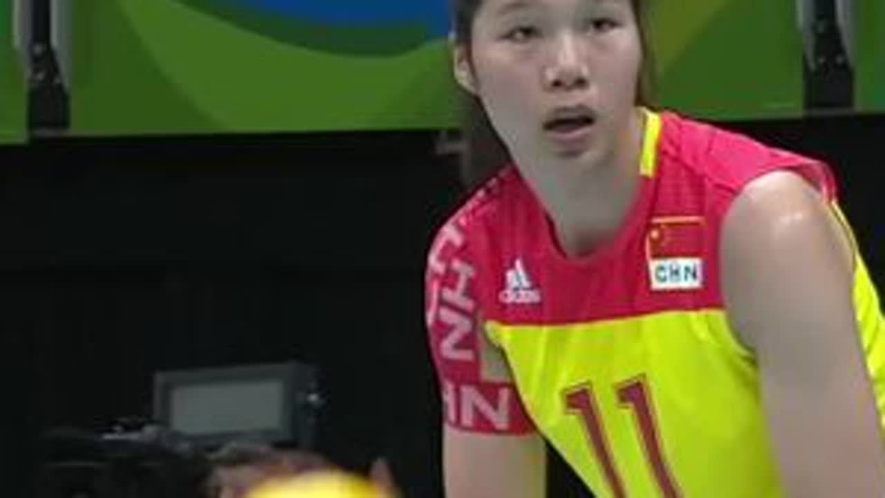 徐云丽 | 里约奥运会女排决赛得分集锦#排球 #排球🏐 #中国女排 #徐云丽 #排球少年