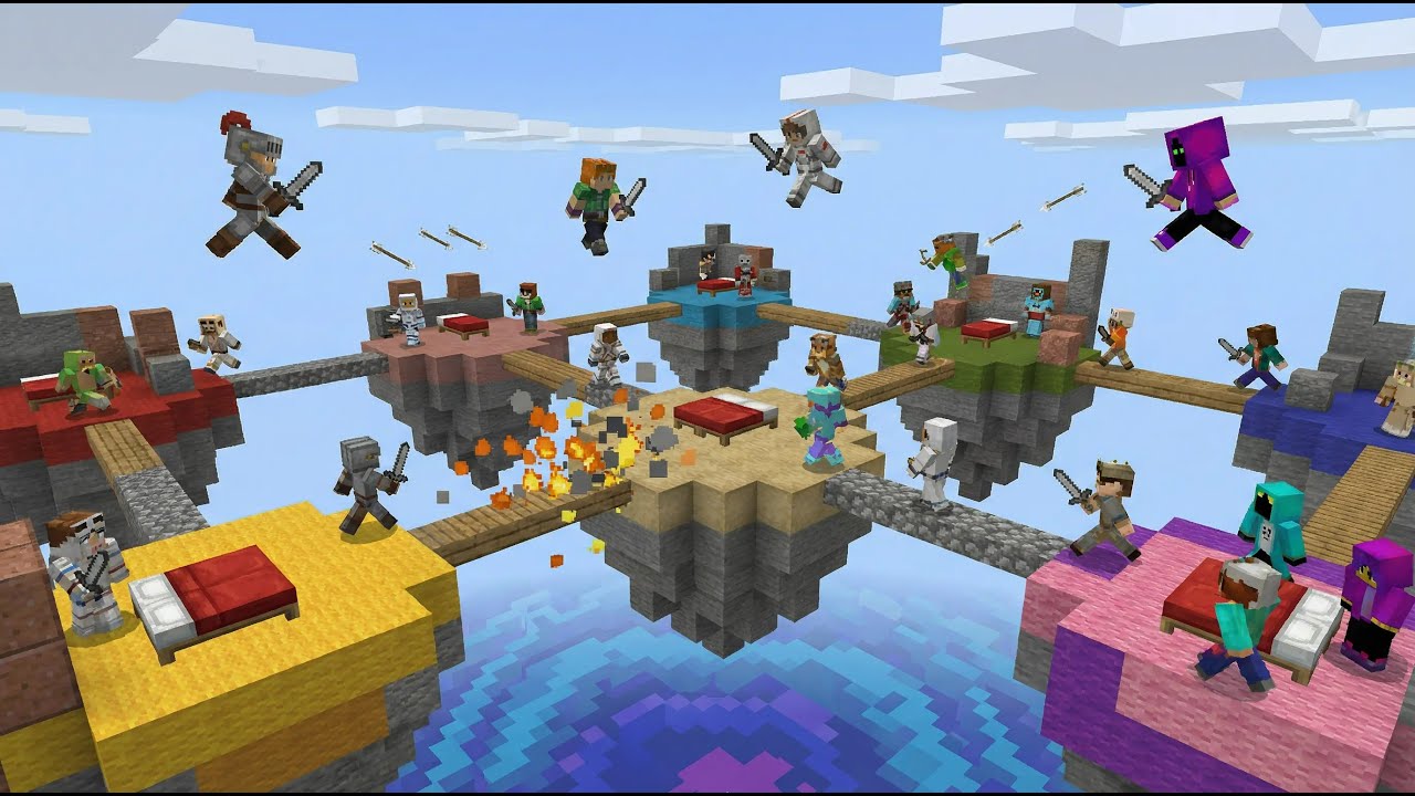 Gram w bedwars na craftcube.pl #bedwars