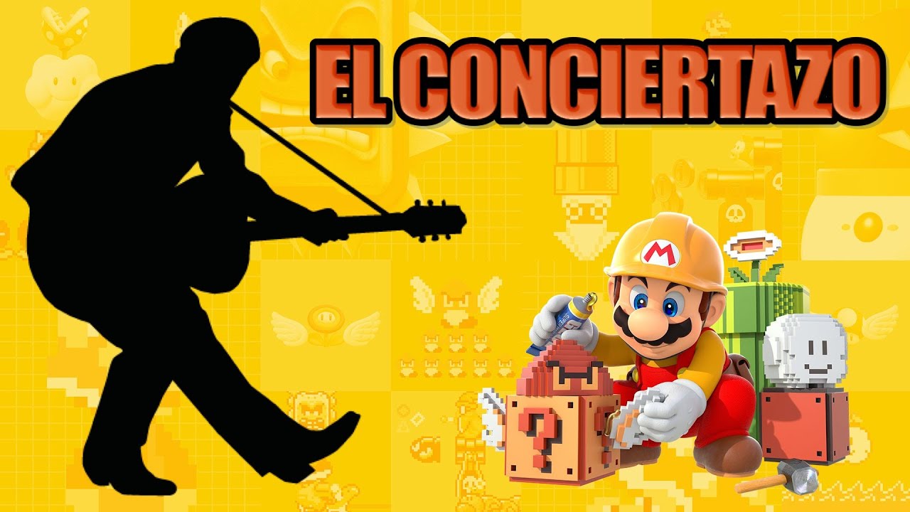 Super Mario Maker - Parte 17 EL CONCIERTAZO - Español
