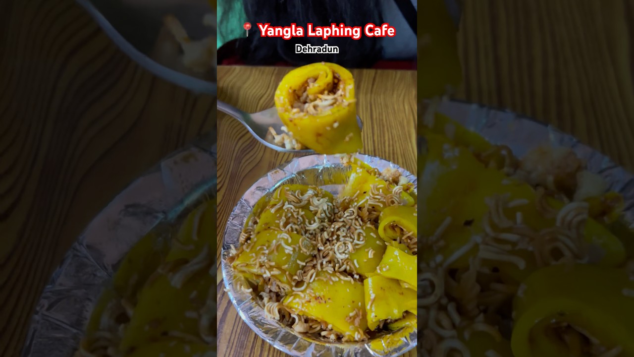 📍Yangla Laphing Cafe, Dehradun #laphing #dehradunfoodies #uttarakhand #love #yummy #dehradun
