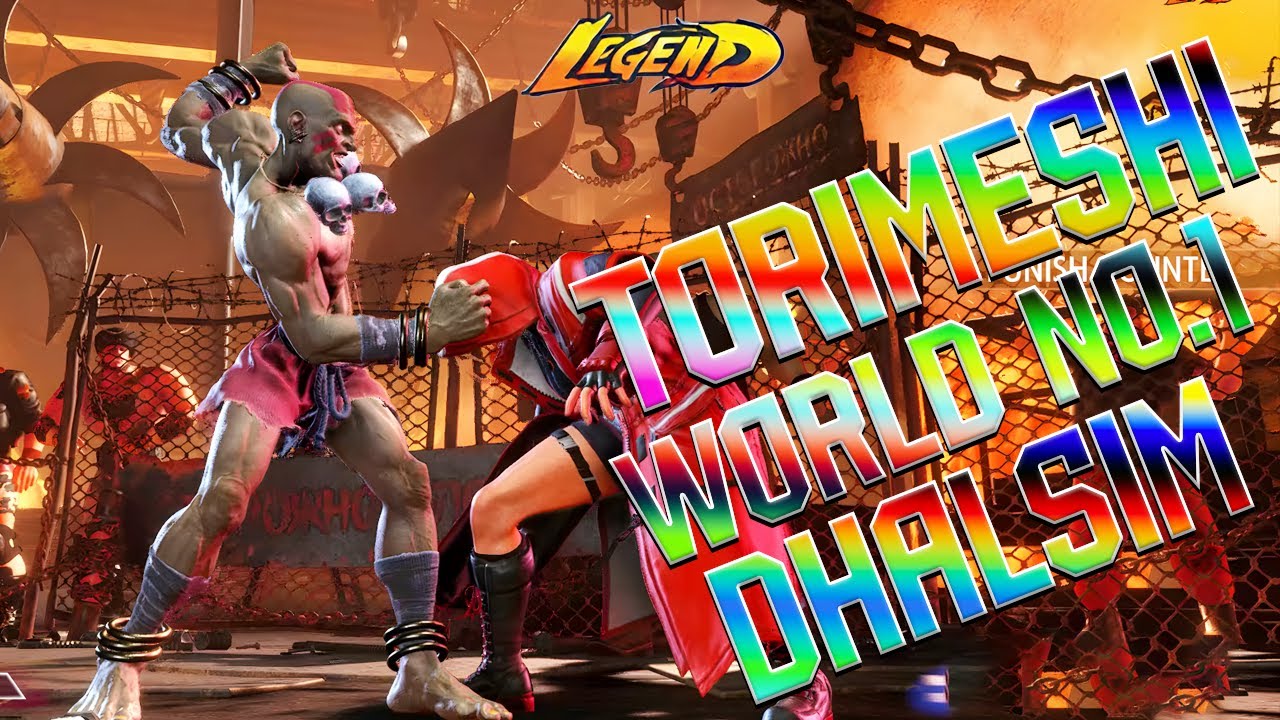 Street Fighter 6 🔥 TORIMESHI DHALSIM World No.1 Destroyed Legend Top Rank PLAYER !