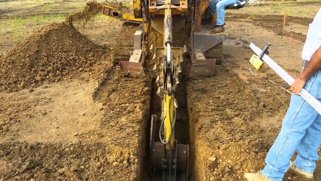 Foundation trenching