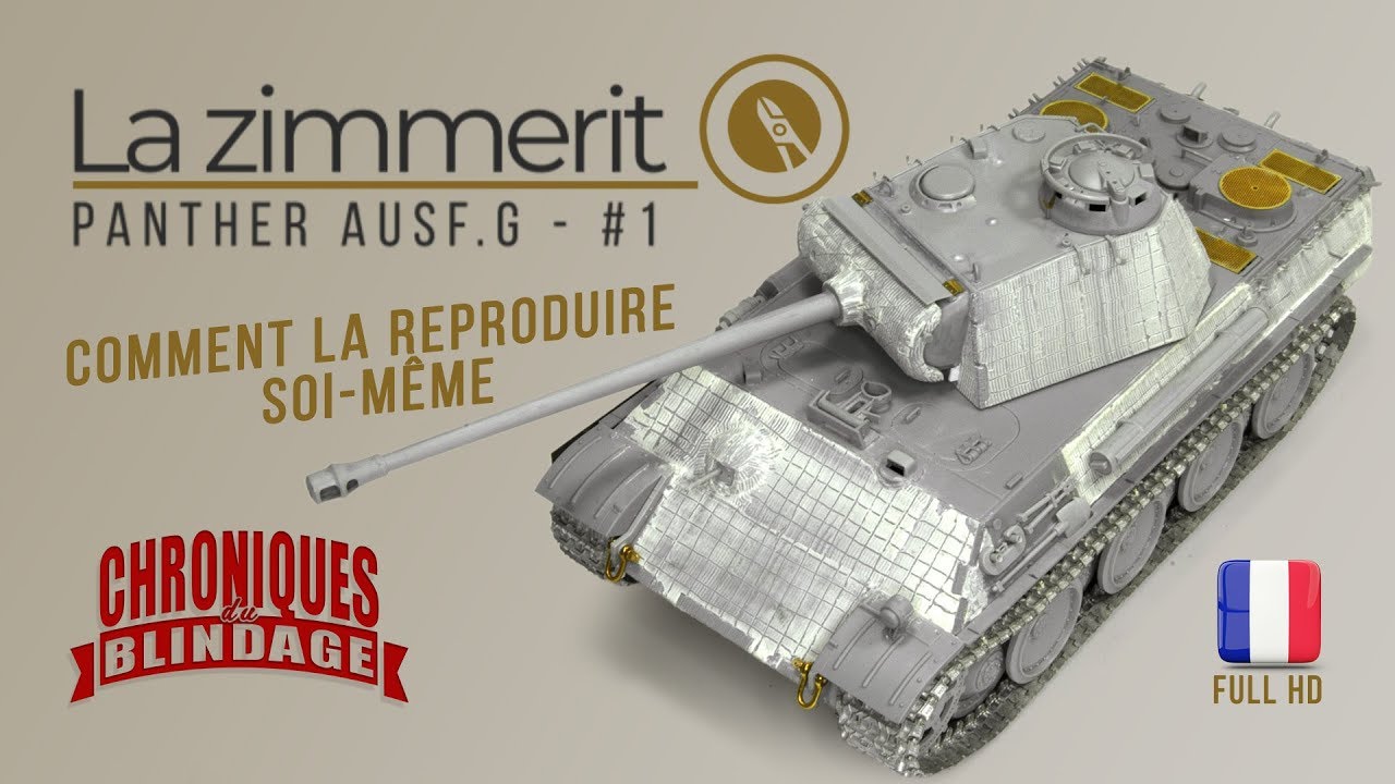 Panther #1 [TUTO] Reproduire la Zimmerit
