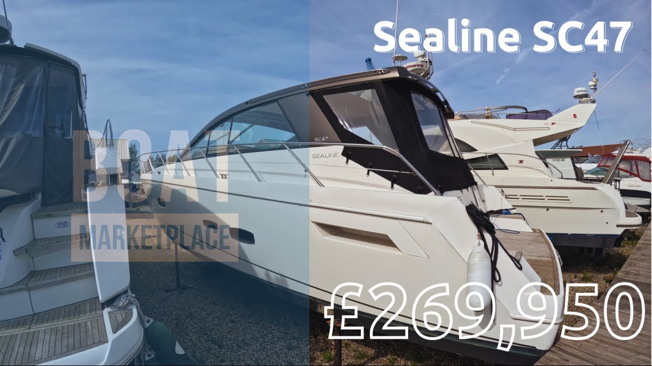 Sealine SC47 Yacht For Sale, Boat Tour